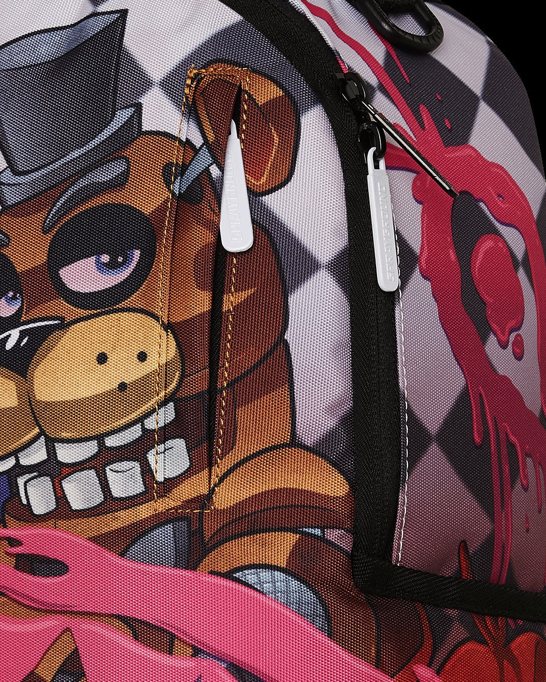 Sprayground FIVE NIGHTS AT FREDDYS CRAMMED CARNAGE DLXR BACKPACK