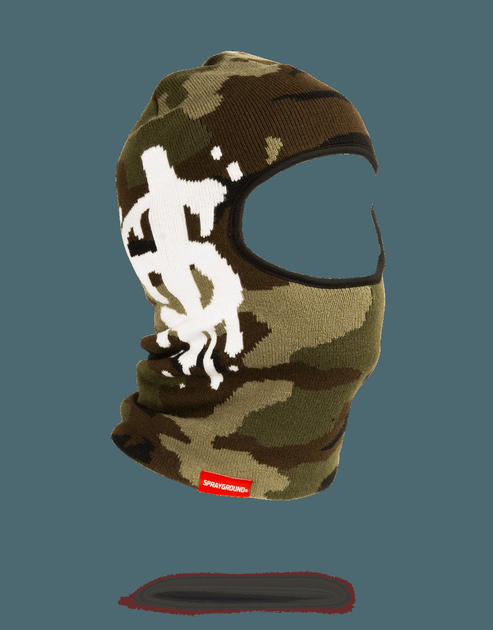 Sprayground CAMO MONEY DRIP SKI MASK