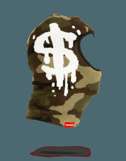 Sprayground CAMO MONEY DRIP SKI MASK