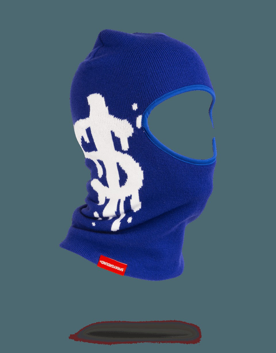 Sprayground MONEY DRIP SKI MASK (BLUE)