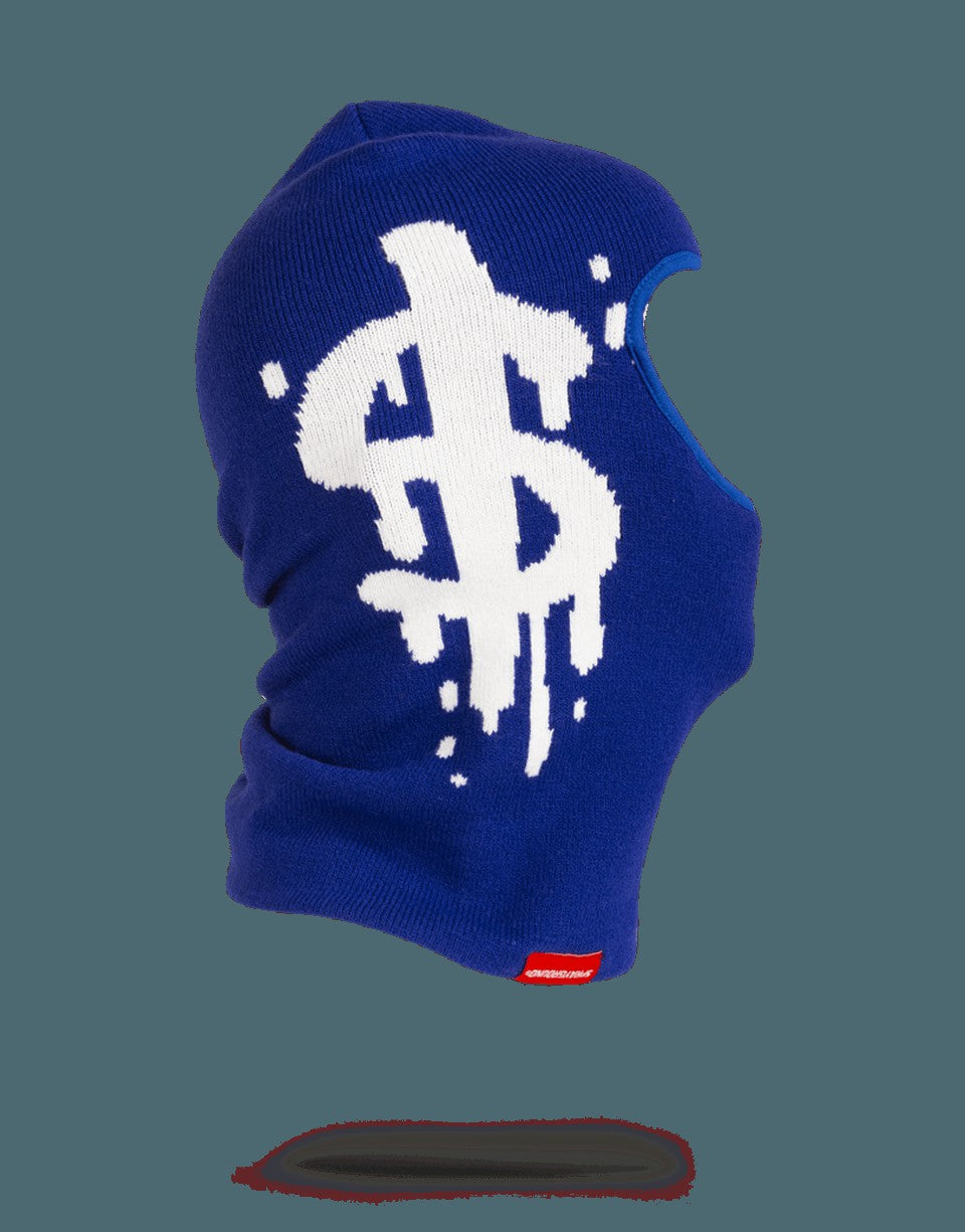 Sprayground MONEY DRIP SKI MASK (BLUE)