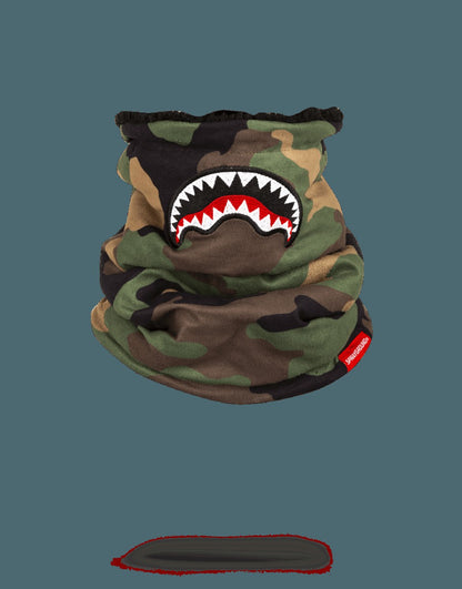 Sprayground CAMO SHARK NECK WARMER