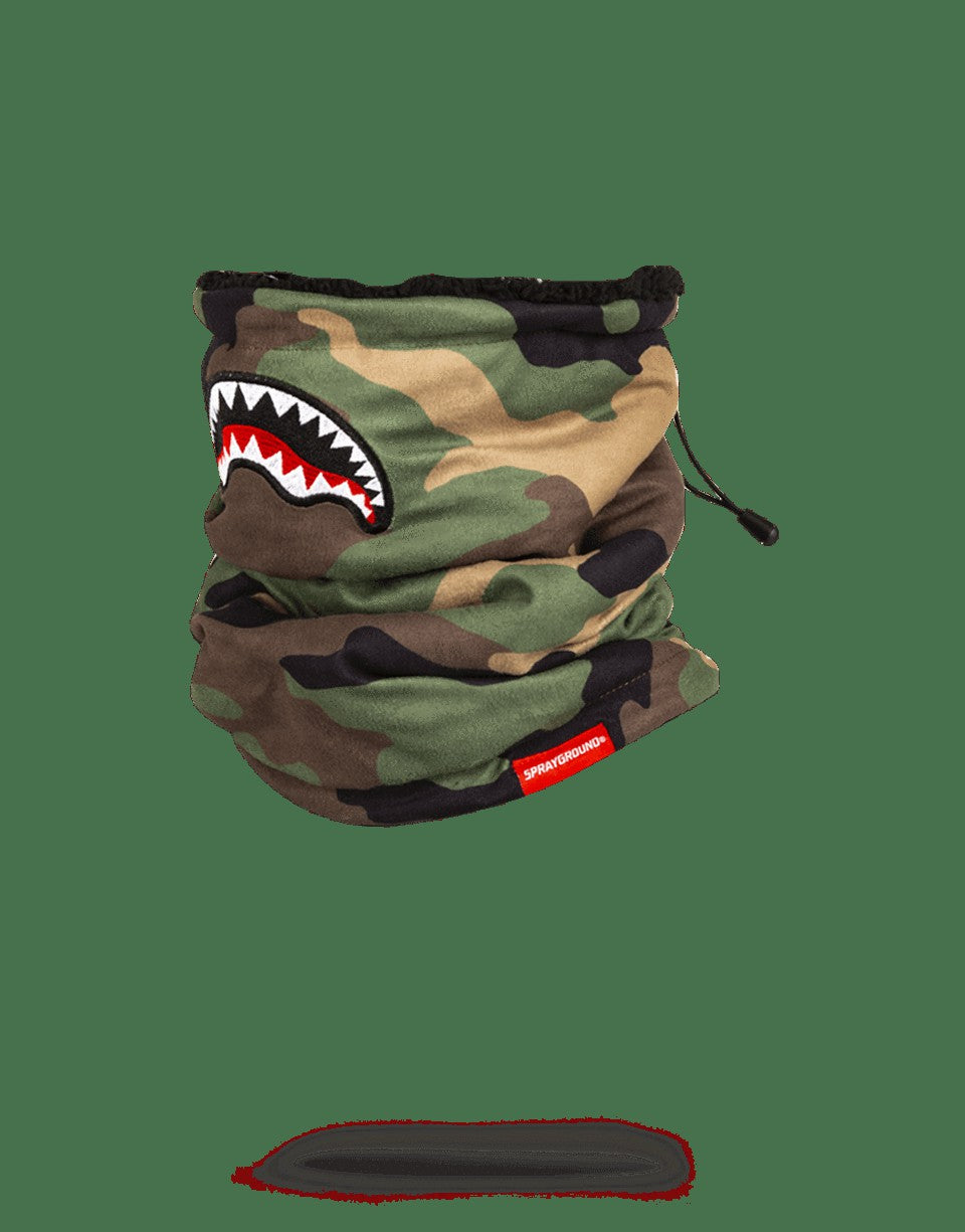 Sprayground CAMO SHARK NECK WARMER
