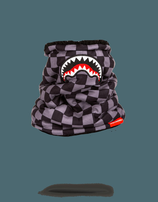 Sprayground CHECKERED SHARK NECK WARMER
