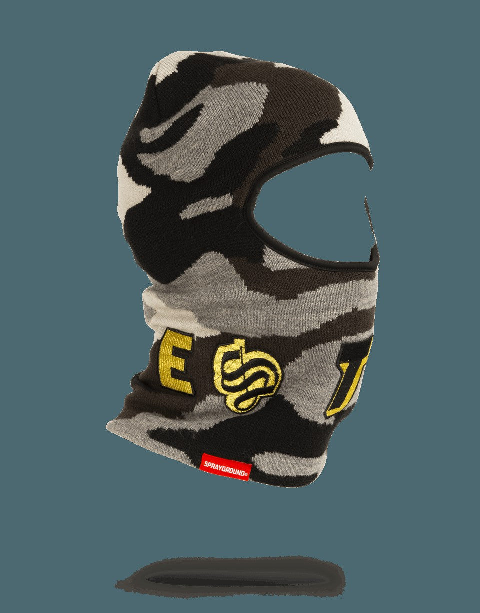 Sprayground DESTROY SKI MASK (GOLD CAMO)