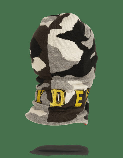 Sprayground DESTROY SKI MASK (GOLD CAMO)