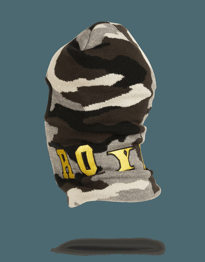 Sprayground DESTROY SKI MASK (GOLD CAMO)