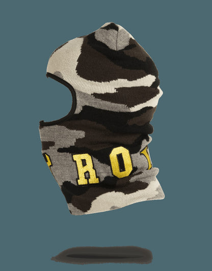 Sprayground DESTROY SKI MASK (GOLD CAMO)
