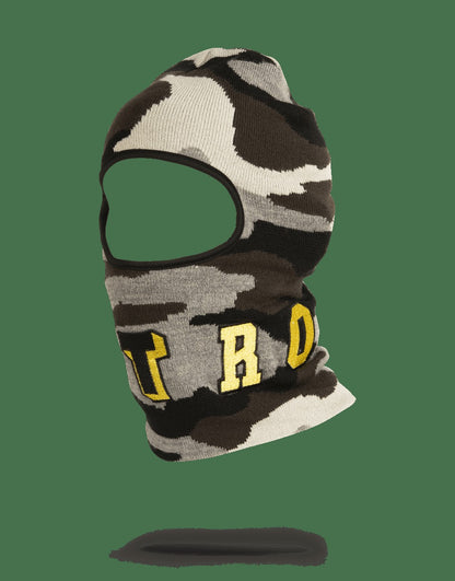 Sprayground DESTROY SKI MASK (GOLD CAMO)