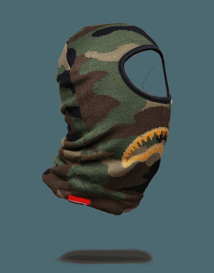 Sprayground GOLD KNIT SHARK MOUTH SKI MASK