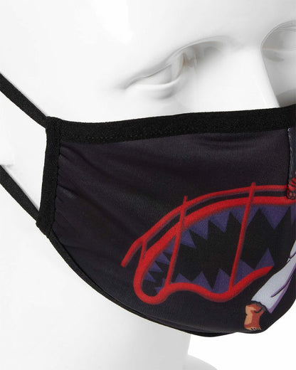 Sprayground ADULT STREET FIGHTER RYU SHARK FORM FITTING FACE-COVERING