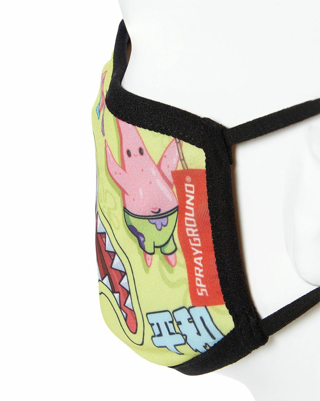 Sprayground ADULT SPONGEBOB JAPAN SHARK FORM FITTING FACE-COVERING