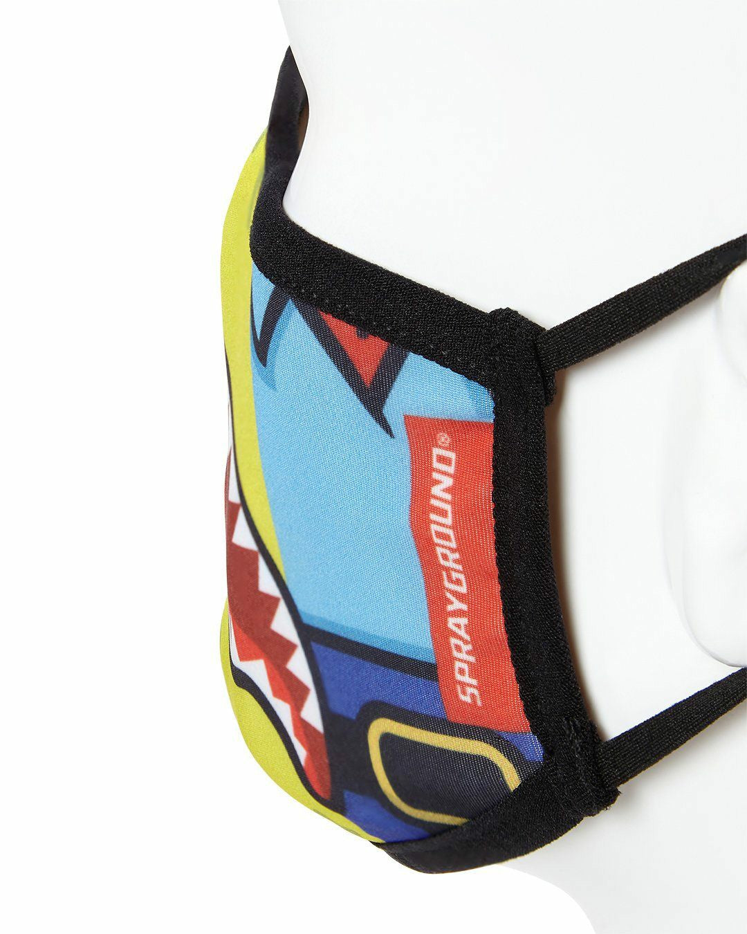 Sprayground ADULT SPONGEBOB OG SHARK FORM FITTING FACE-COVERING