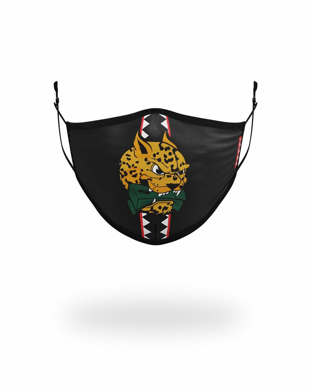 Sprayground KIDS FORM FITTING MASK: SPUCCI LEOPARD