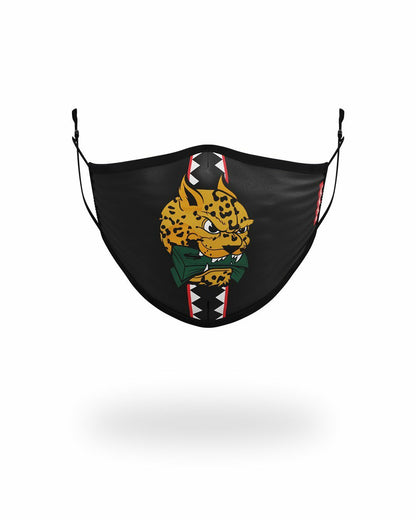 Sprayground KIDS FORM FITTING MASK: SPUCCI LEOPARD