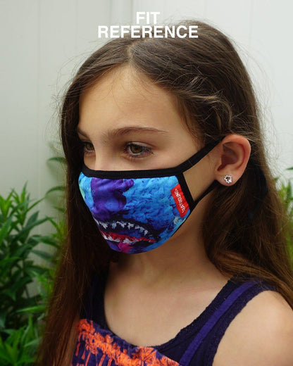 Sprayground KIDS FORM FITTING MASK: ARCADE SHARK