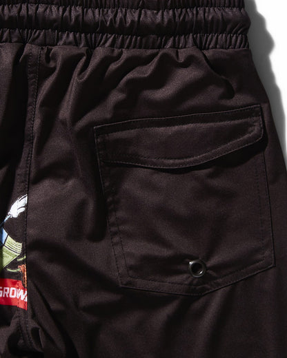 Sprayground KIDS PATCH ALL-IN SWIM TRUNKS (BLACK)