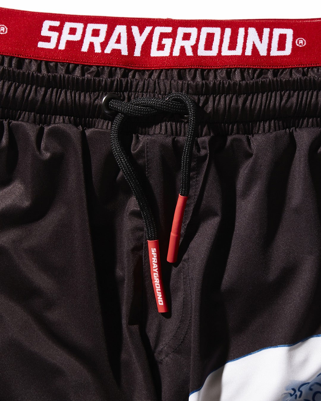 Sprayground DRAGON WAVE CORTO SWIM TRUNKS (BLACK)