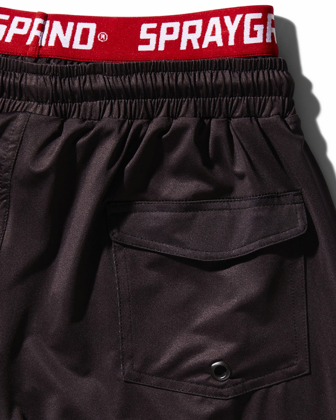 Sprayground PATCH ALL-IN CORTO SWIM TRUNKS (BLACK)