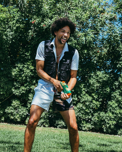 Sprayground SPLIT BITE CAMO SHOTO SWIM TRUNKS