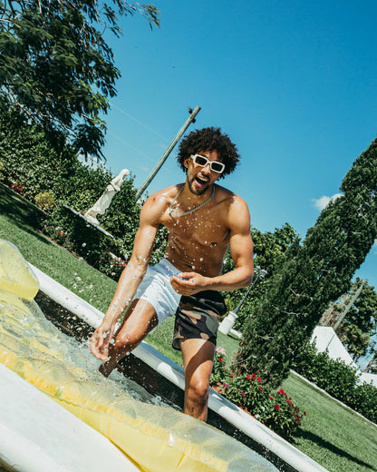 Sprayground SPLIT BITE CAMO SHOTO SWIM TRUNKS