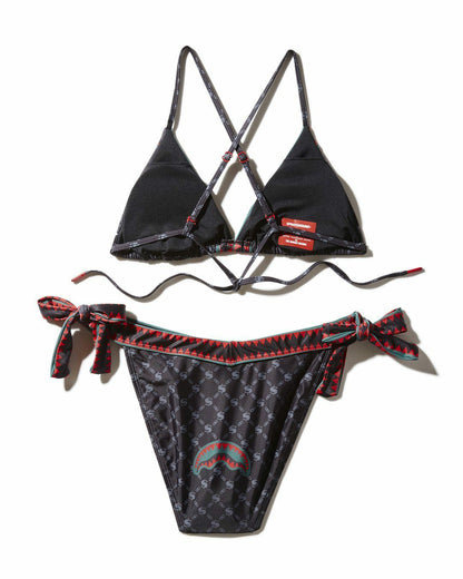 Sprayground MIDNIGHT MONEY PATTERN BIKINI