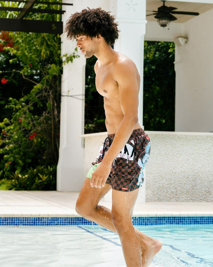 Sprayground WTF SHARK SHOTO SWIM TRUNKS