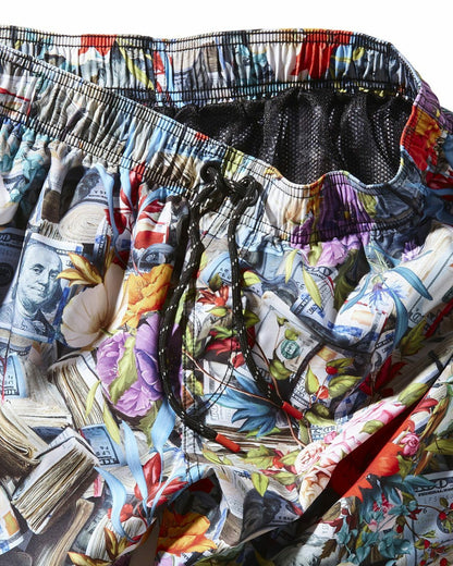 Sprayground FLORAL MONEY SHOTO SWIM TRUNKS