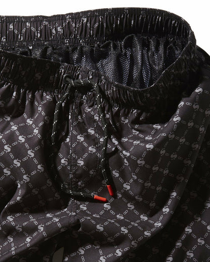 Sprayground MIDNIGHT MONEY PATTERN SHOTO SWIM TRUNKS