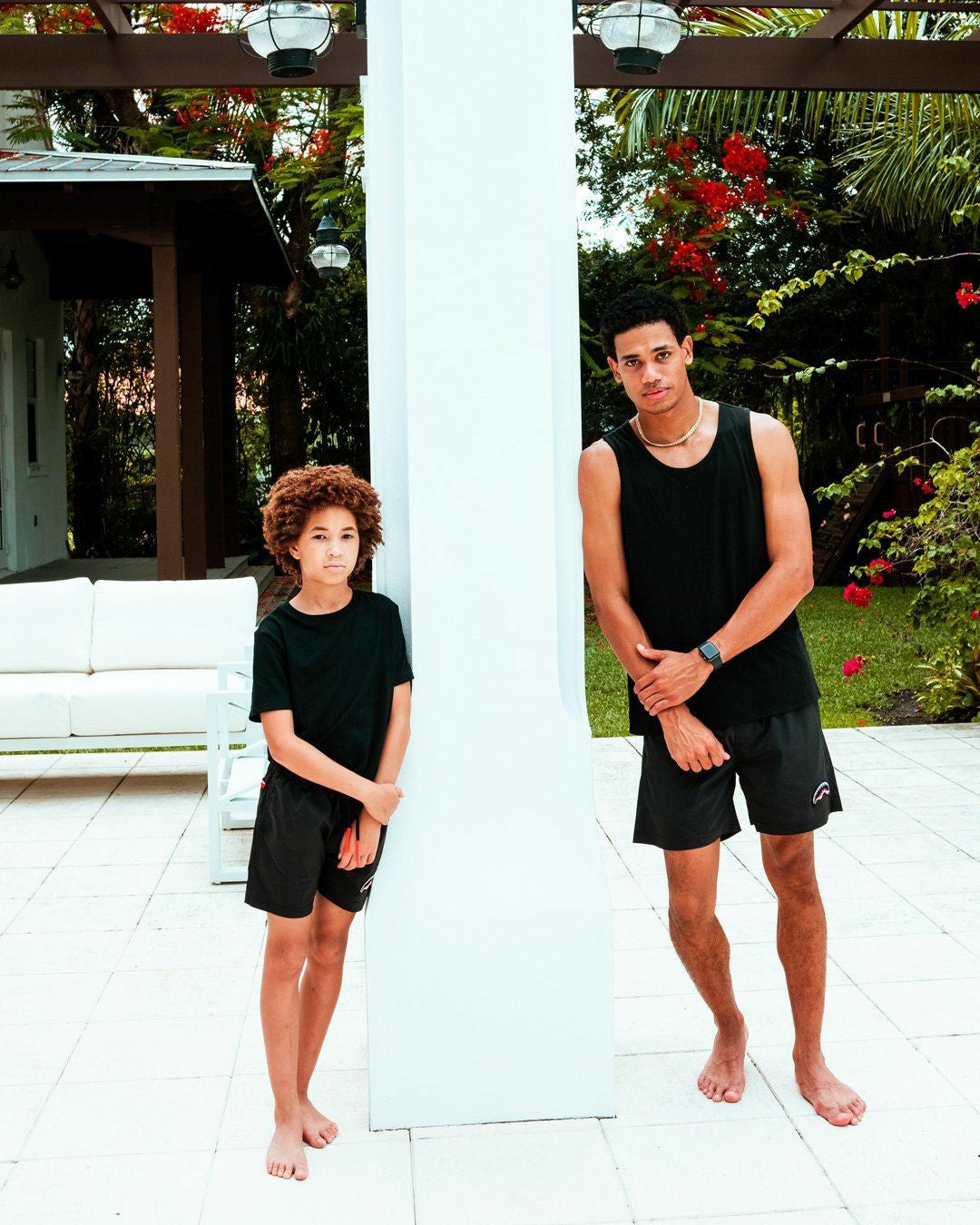 Sprayground KIDS LIGHTS OUT SWIM TRUNKS