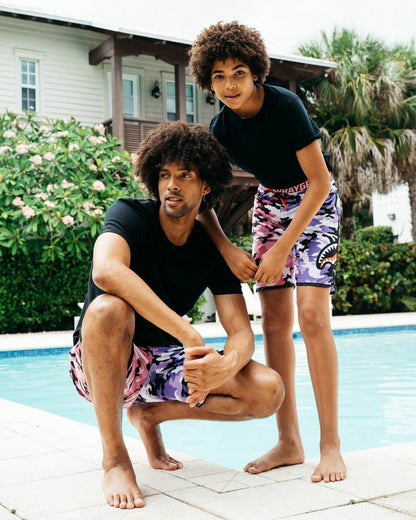 Sprayground SPLIT CAMO CORTO SWIM TRUNKS
