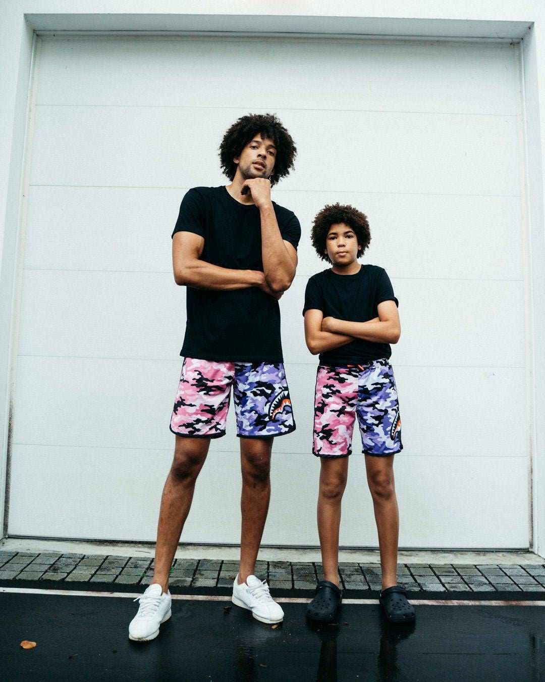 Sprayground SPLIT CAMO CORTO SWIM TRUNKS
