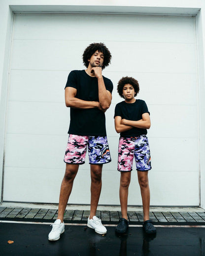 Sprayground SPLIT CAMO CORTO SWIM TRUNKS