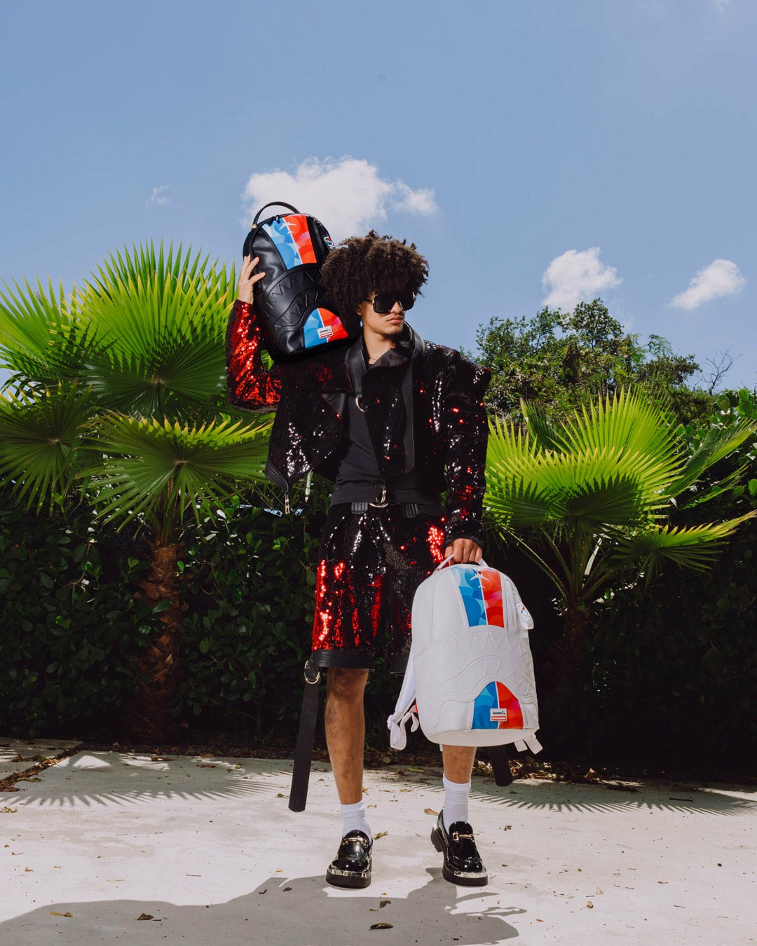 Sprayground AMERICAN AIRLINES MAXIMUM ALTITUDE BACKPACK (WHITE)