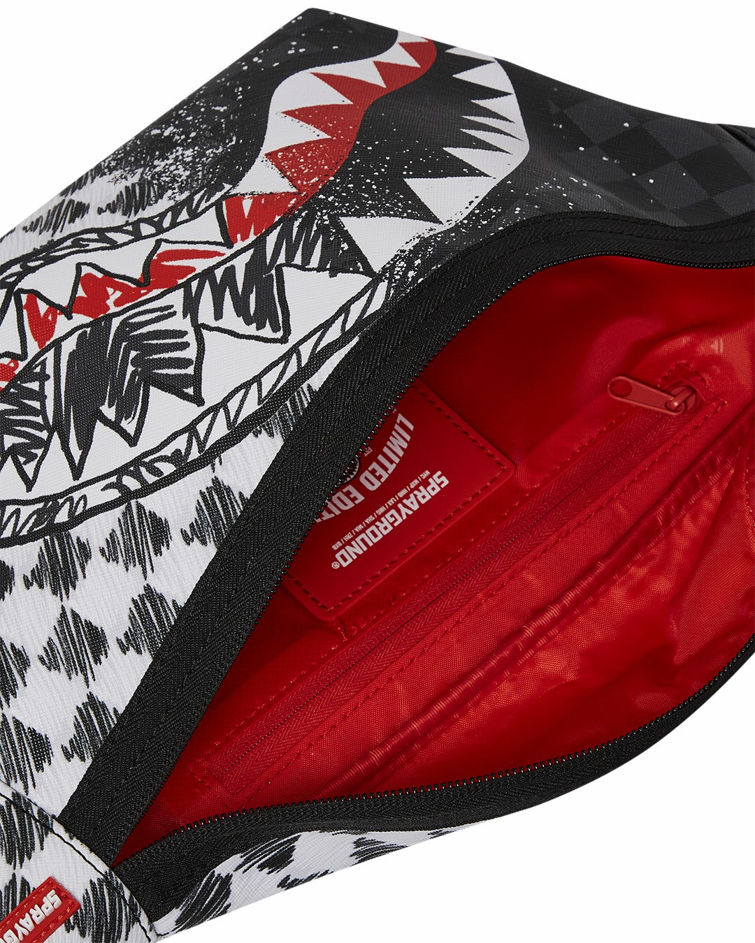 Sprayground SCRIBBLE DRIBBLE CHECK SAVVY CROSSBODY