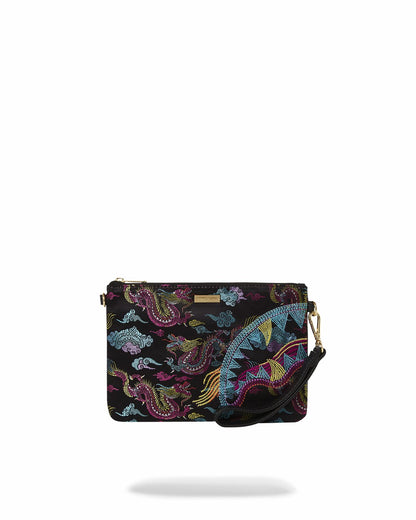 Sprayground EMBROIDERED DRAGONS CROSSOVER CLUTCH