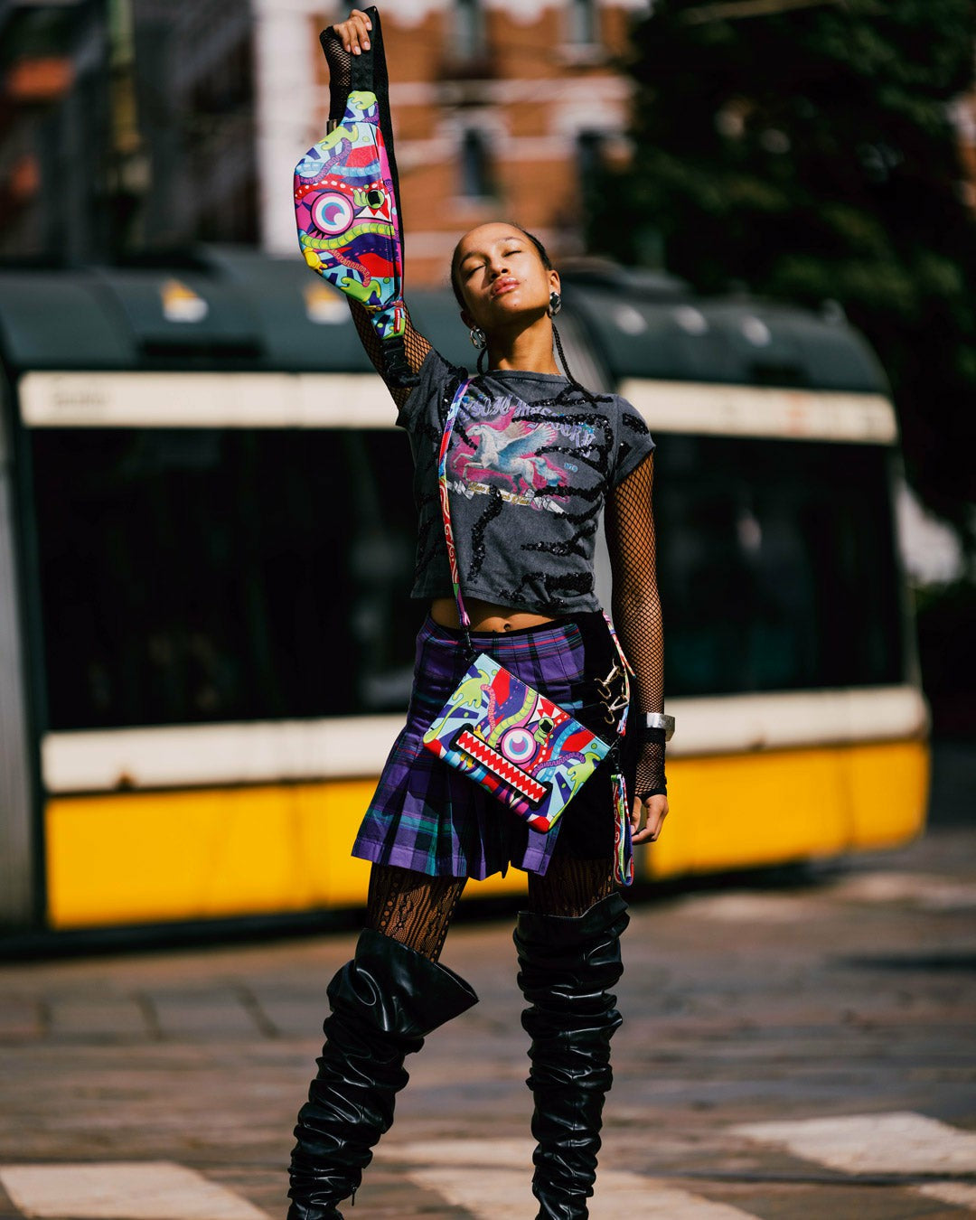 Sprayground MIND TRIP 2 CROSSOVER CLUTCH