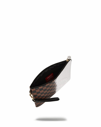 Sprayground SPRAYSHARKS WORLDWIDE CROSSOVER CLUTCH W/ SHOULDER STRAP