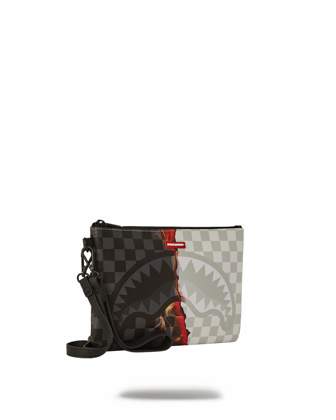 Sprayground RING OF FIRE CROSSOVER CLUTCH W/ SHOULDER STRAP