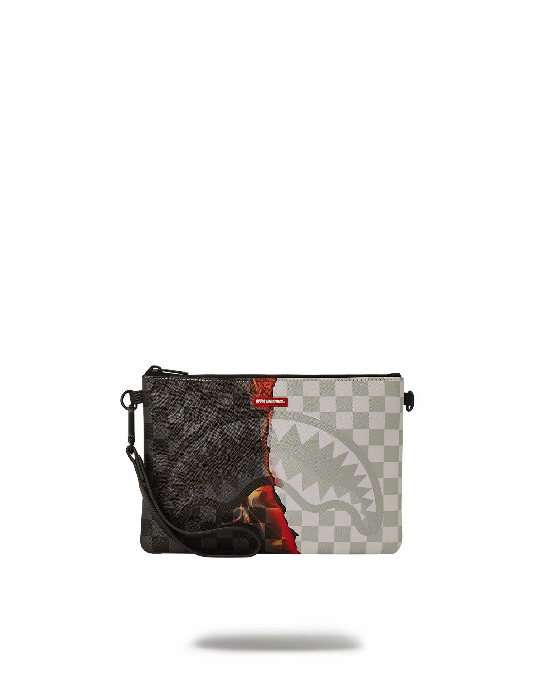 Sprayground RING OF FIRE CROSSOVER CLUTCH W/ SHOULDER STRAP
