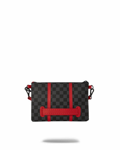 Sprayground MONACO SHARK CLUB CROSSOVER CLUTCH W/ SHOULDER STRAP