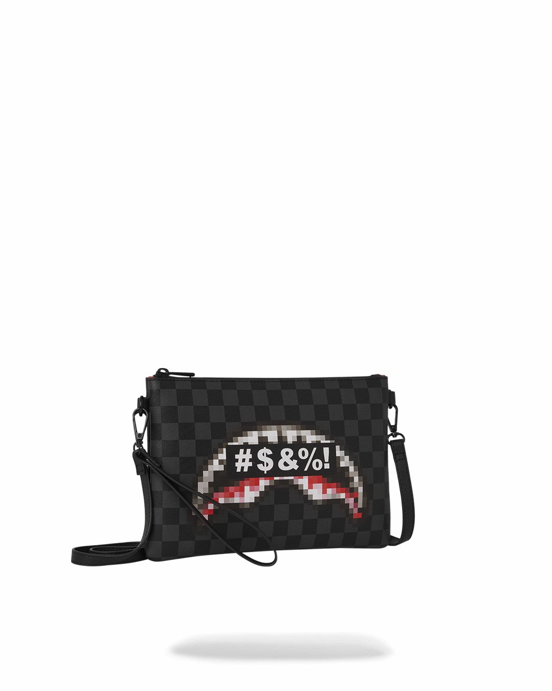 Sprayground WHAT THE BEEP' SHARK CROSSOVER CLUTCH