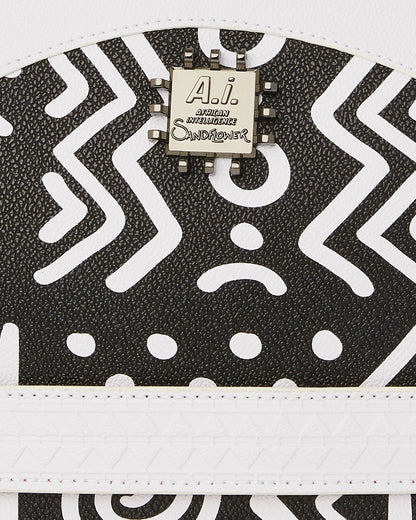 Sprayground A.I.8 AFRICAN INTELLIGENCE - ORIGIN STORY CROSSOVER CLUTCH