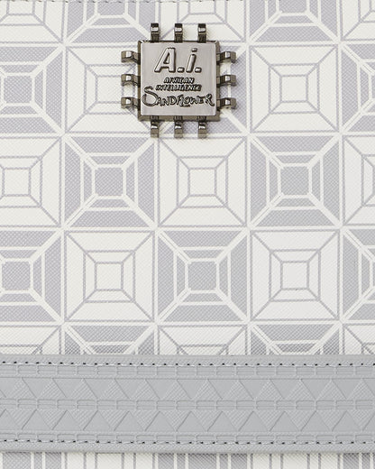 Sprayground A.I.8 AFRICAN INTELLIGENCE BOOKED & BUSY CROSSOVER CLUTCH