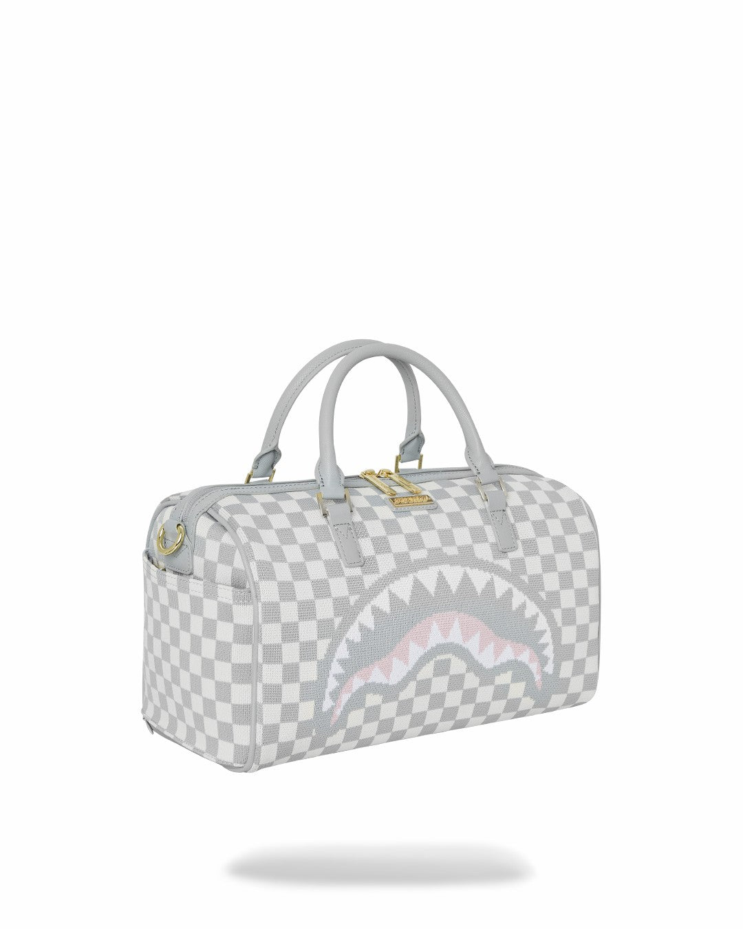 Sprayground KNIT SHARKS IN PARIS IN CREAM MINI DUFFLE