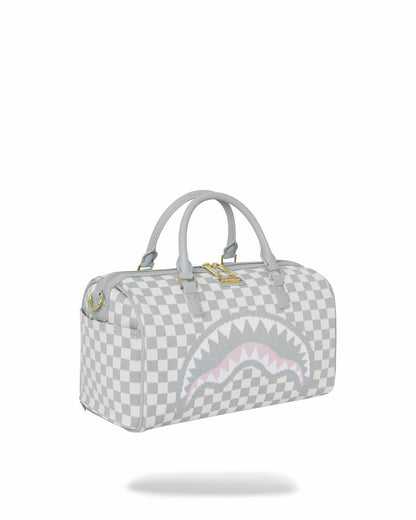 Sprayground KNIT SHARKS IN PARIS IN CREAM MINI DUFFLE