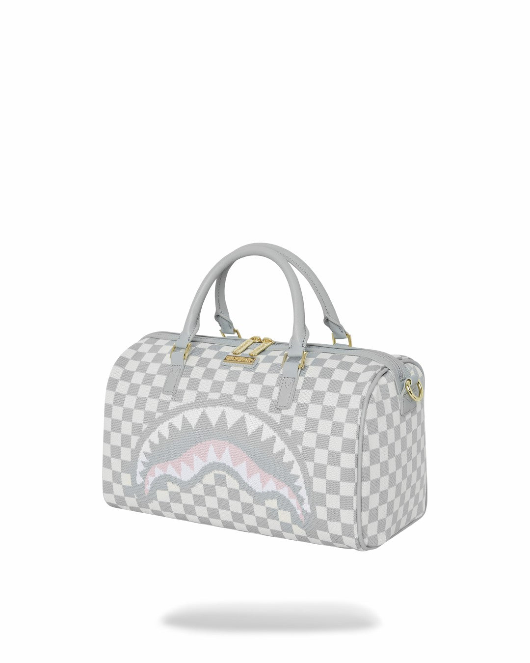 Sprayground KNIT SHARKS IN PARIS IN CREAM MINI DUFFLE