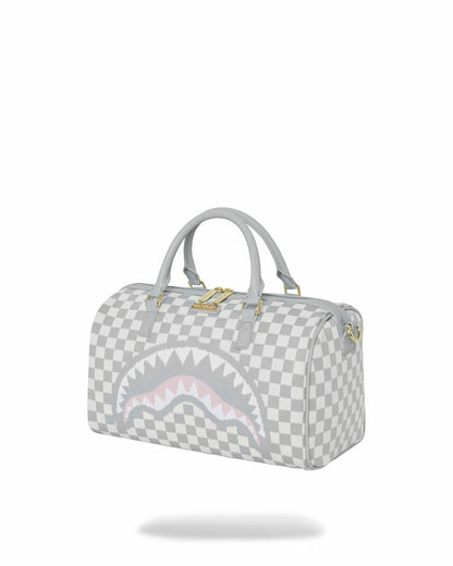 Sprayground KNIT SHARKS IN PARIS IN CREAM MINI DUFFLE