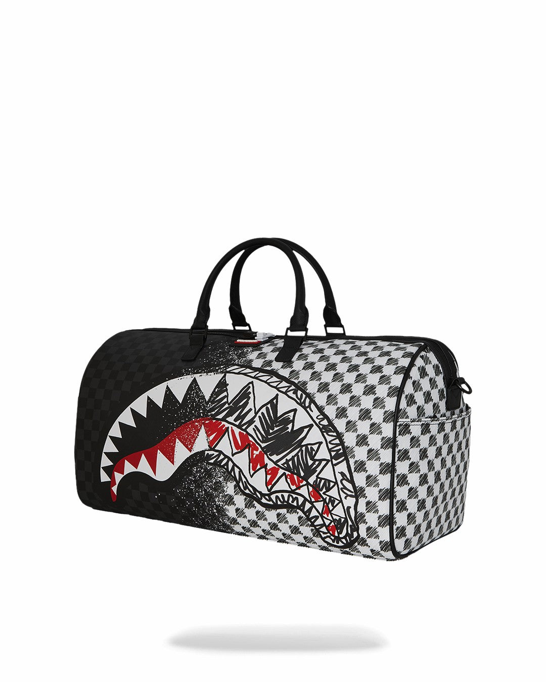 Sprayground SCRIBBLE DRIBBLE CHECK DUFFLE