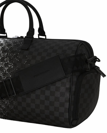 Sprayground SCRIBBLE DRIBBLE CHECK DUFFLE